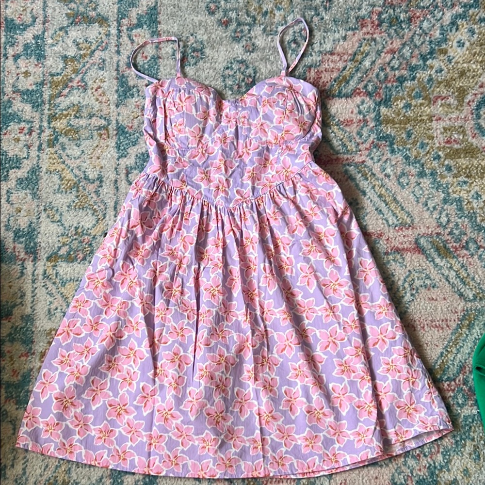 Floral Pink Dress